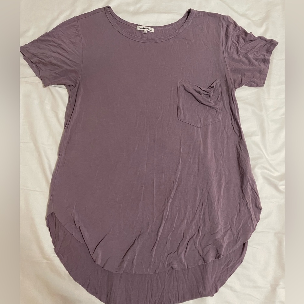 Mauve Purple Loose Top